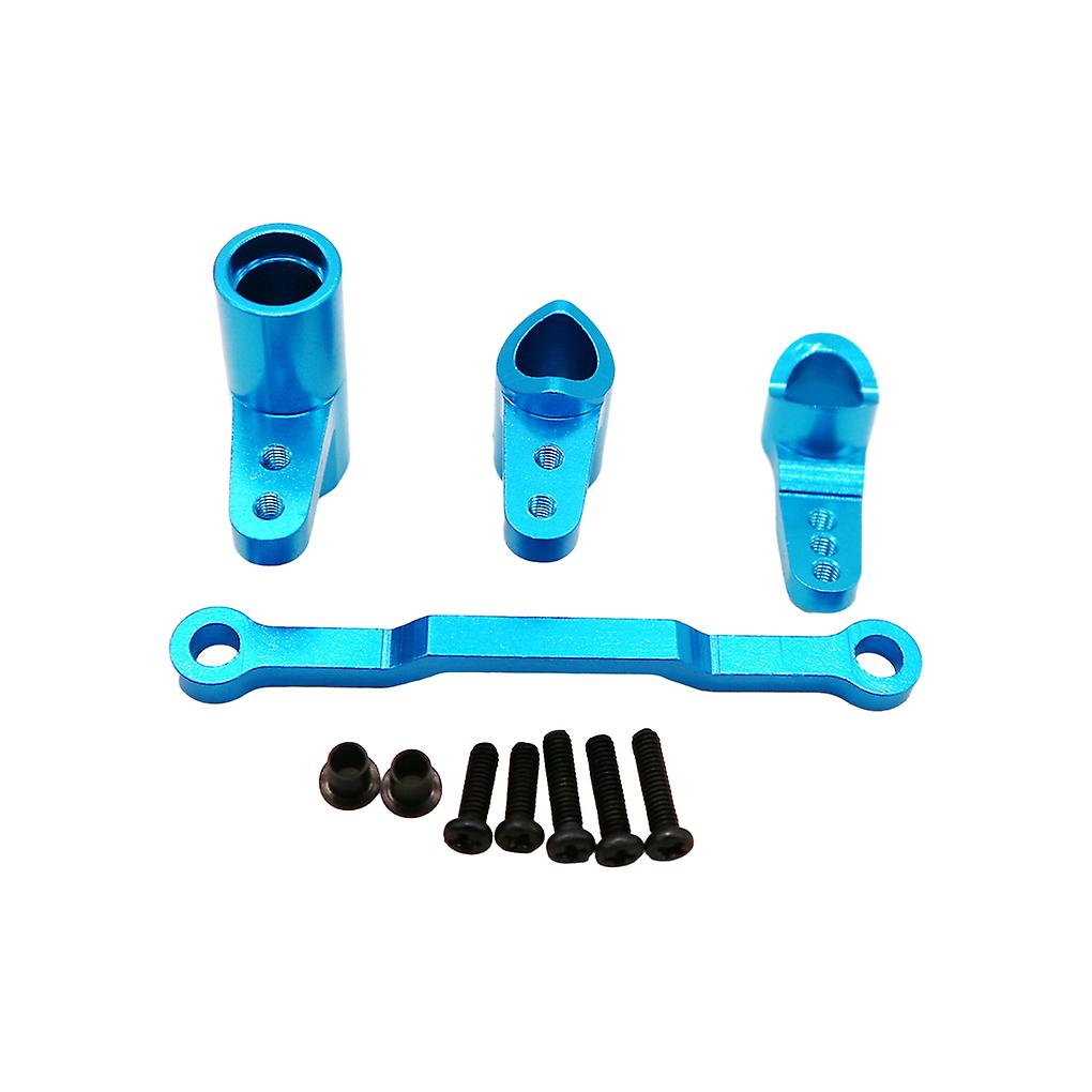 RCGOFOLLOW 4pcs Aluminum Alloy High Precision Steering Servo Saver Complete For 1/16 Rc Steering Servo Saver Complete HQ