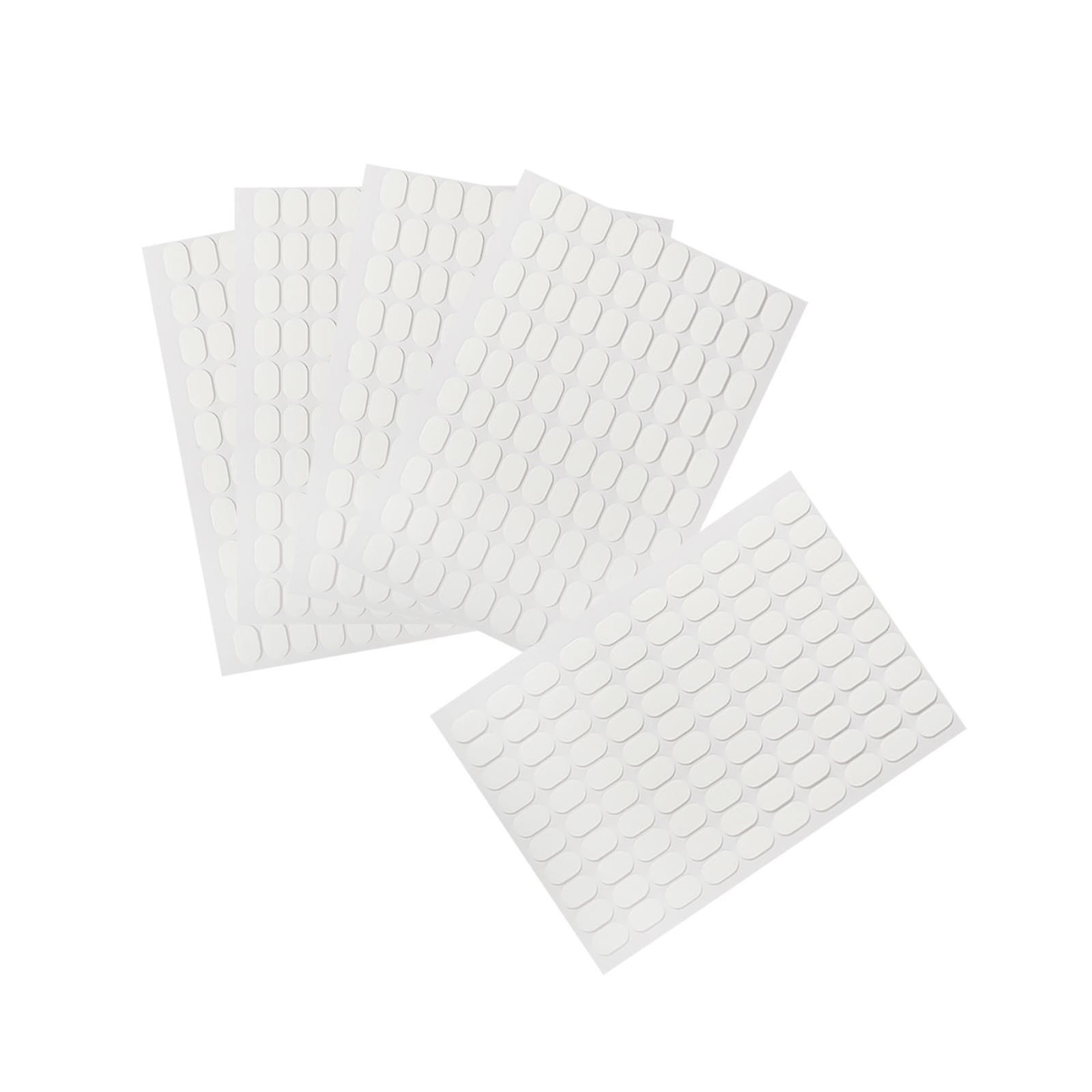 5 Sheets Adhesive Double Sided Tape for Nail Display Holder False Nail Tip