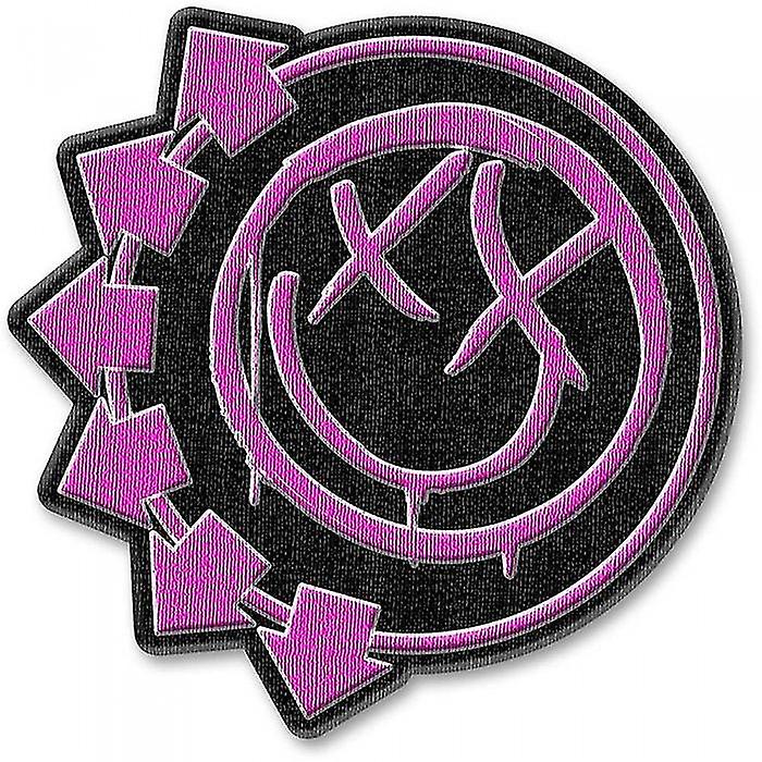 Blink 182 Six Arrow Woven Smile Iron On Patch