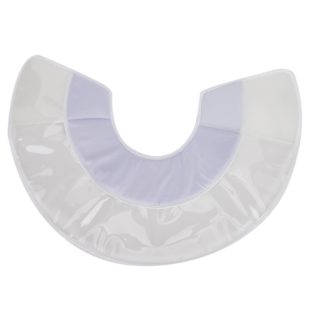 Small PVC Pet Collar - Anti-Lick Wound Protector with Hook & Loop Closure