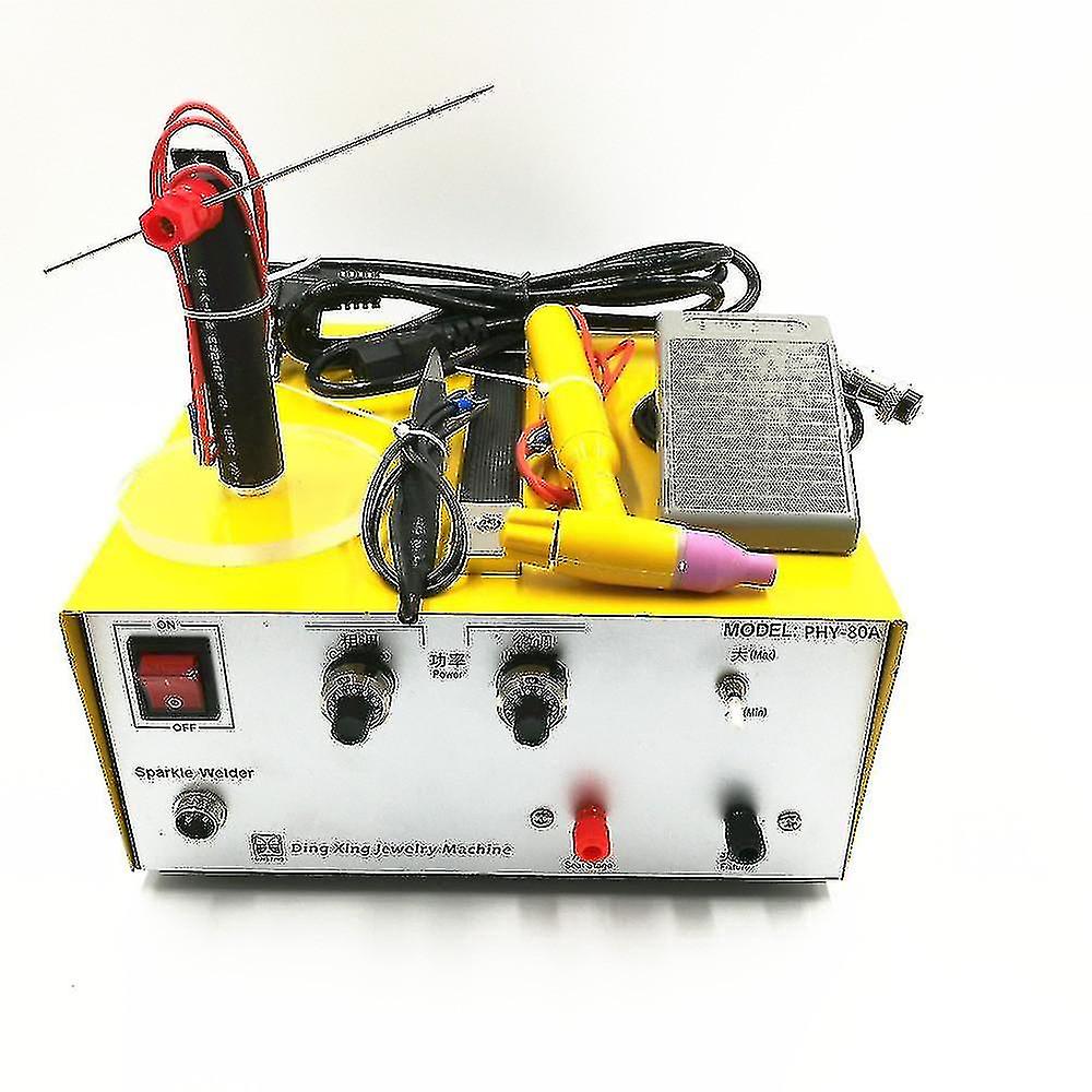 80A Spot Welding Hand Held Pulse Spot Welder Welding Machine Welding Machine Gold And Silver Jewelry Processing