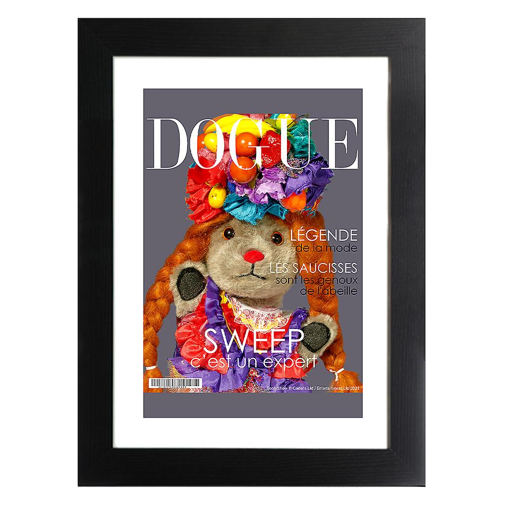 Sooty Sweep Dogue Framed Print