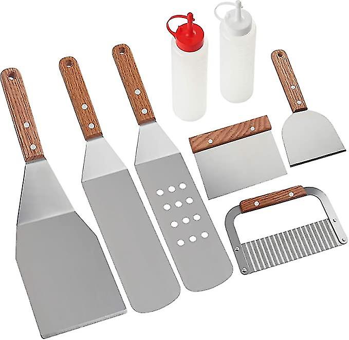 8Pc Professional Griddle Accessories Kit