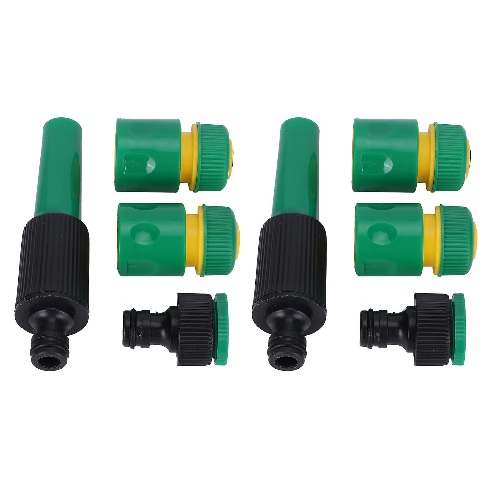 2 Set G1/2 Hose Pipe Water Sprayer Connector Set Water Watering Garden Irrigation Fitting