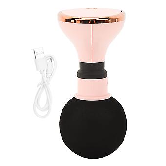 Portable Mini  - Palm Size 5 Gears Vibration to Relax Muscles and Relieve Fatigue (Pink)