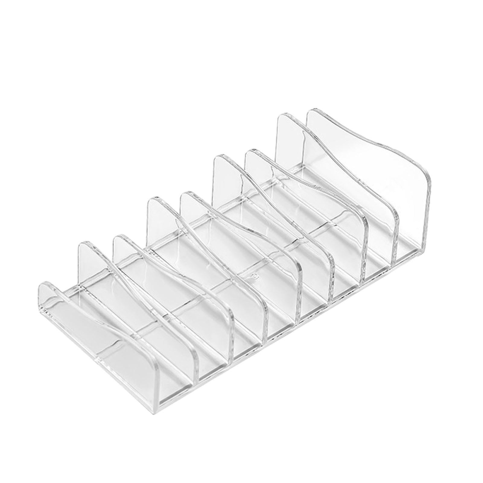Eyeshadow Palette Organizer Transparent Plastic Multifunctional Eyeshadow Display Storage Holder