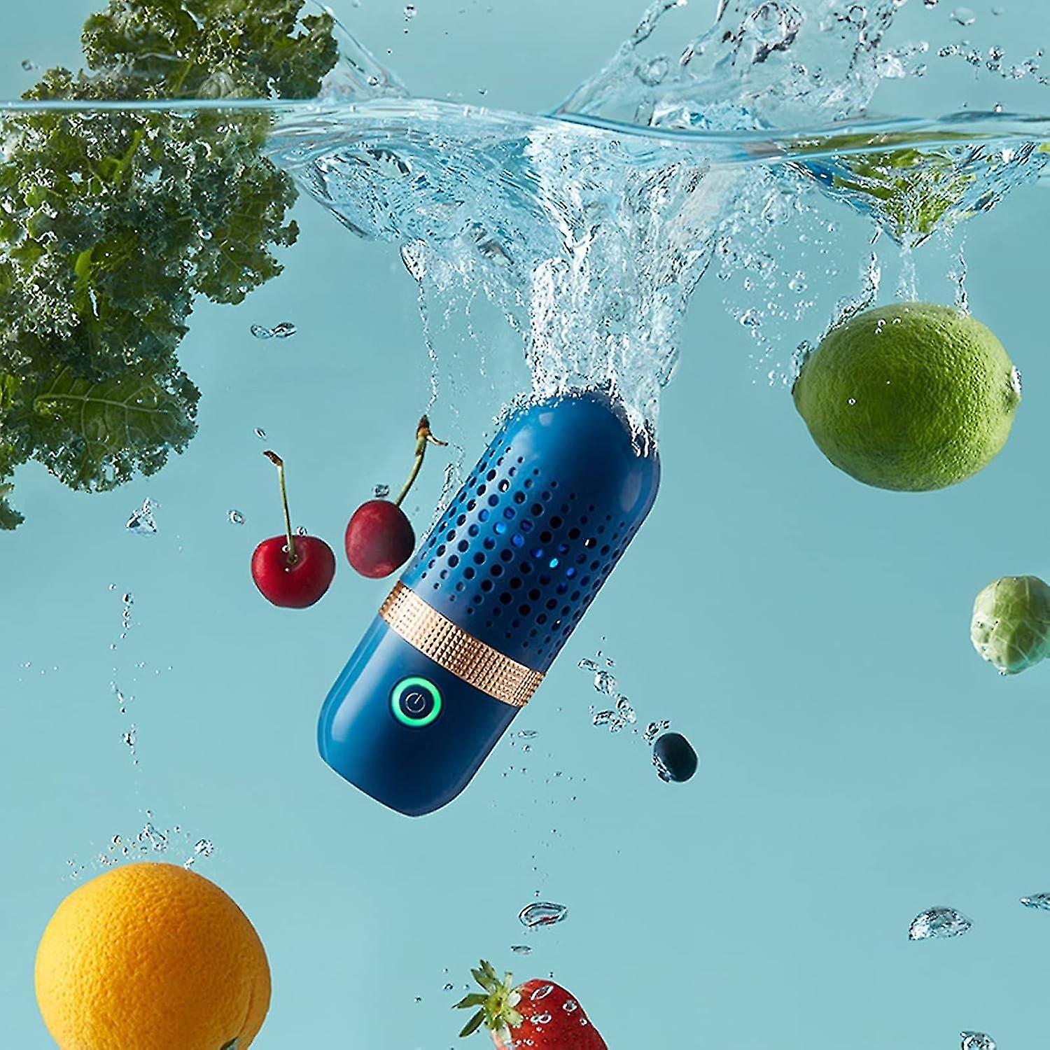 Fruit and vegetable washing machine, vegetable washing machine, food purifier, wireless induction ch