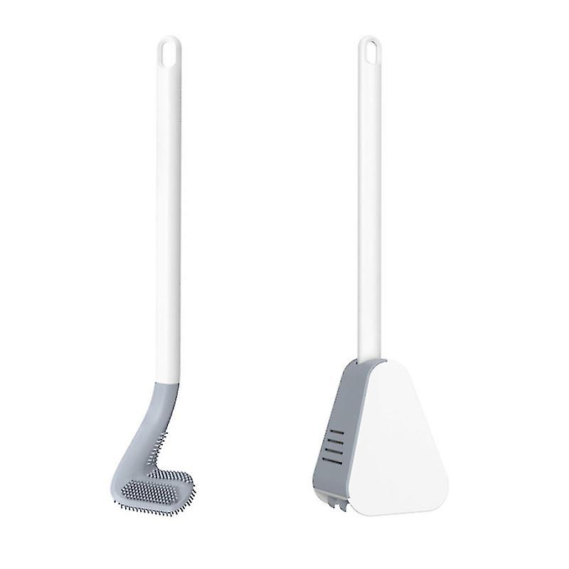 2pcs Toilet Long Handles Brushes