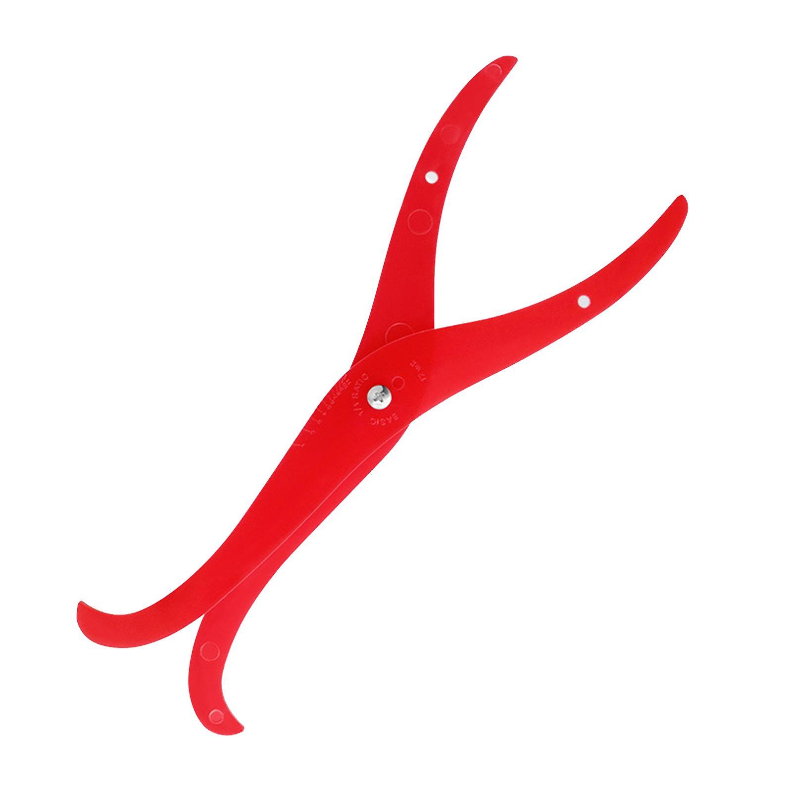 Clay Measuring Pottery Tool Easy Clean Bent Leg Caliper for Shaping Modeling