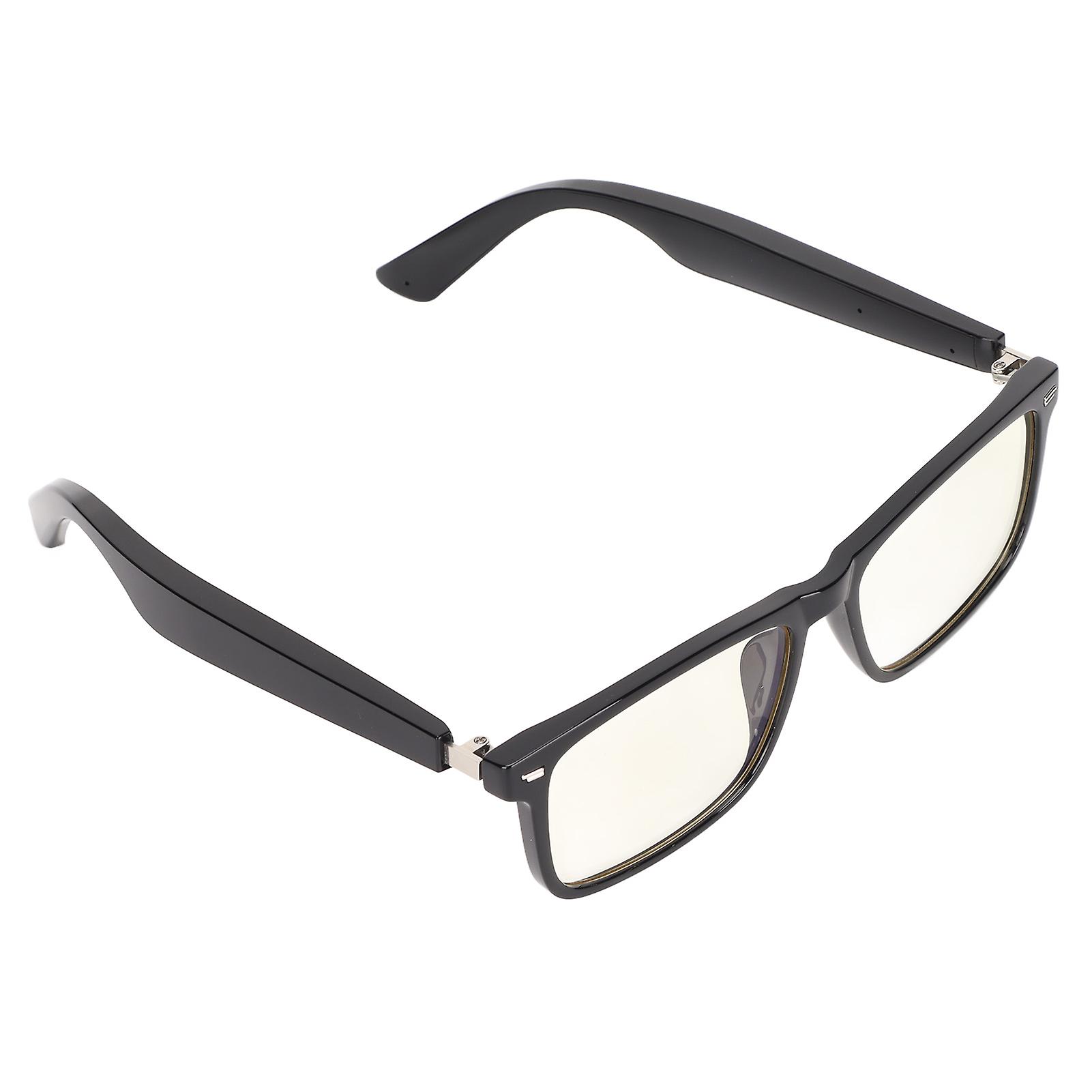 KX07B Bluetooth Glasses, 40mAh Battery, Black Frame, Touch Control