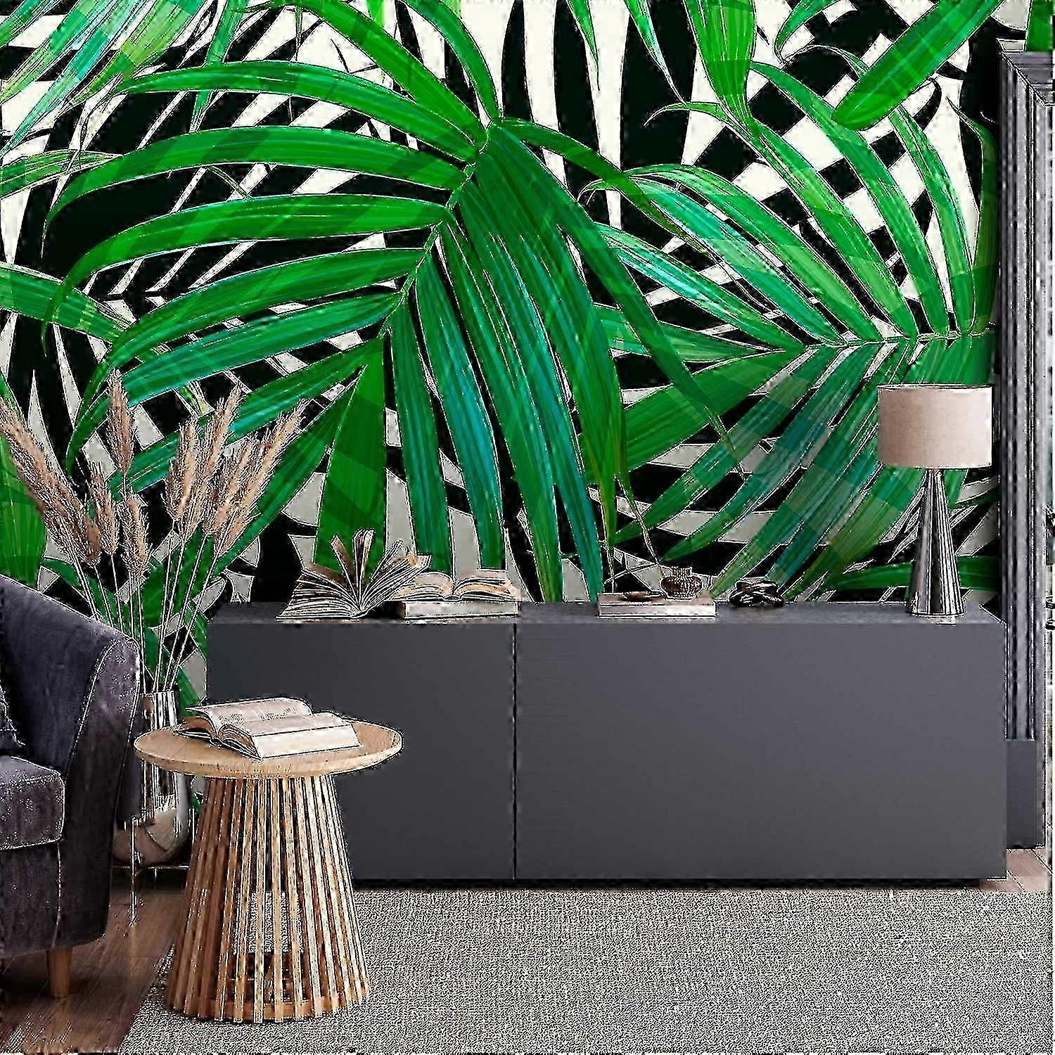 Self-adhesive Wall Mural - Tropical Leaves