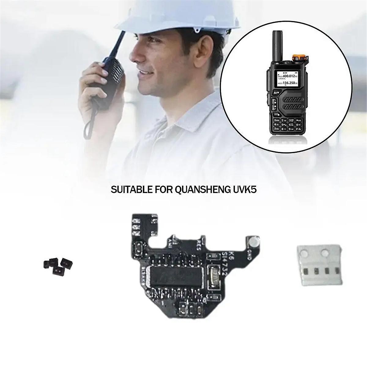 SI4732 Shortwave Radio Module+2M Expansion Chip for UVK5/UVK6 DIY Shortwave Modification Module Kit