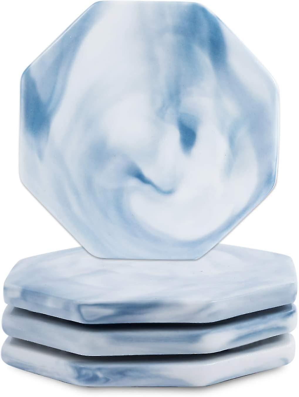 Grey 3 Pattern Set Marble Ceramic Coaster Cup Map Table Pads Cai1139