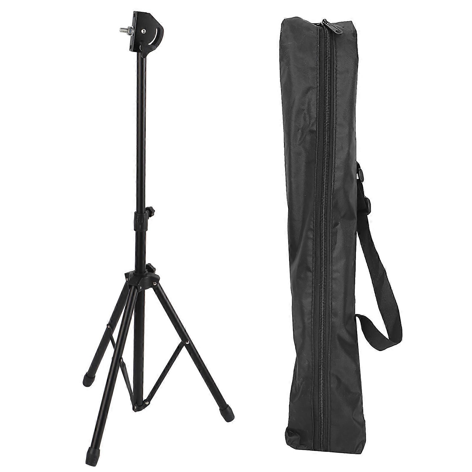 Professional Dumb Drum Stand Rack Metal Tripod Bracket Adjustable Shelf Support