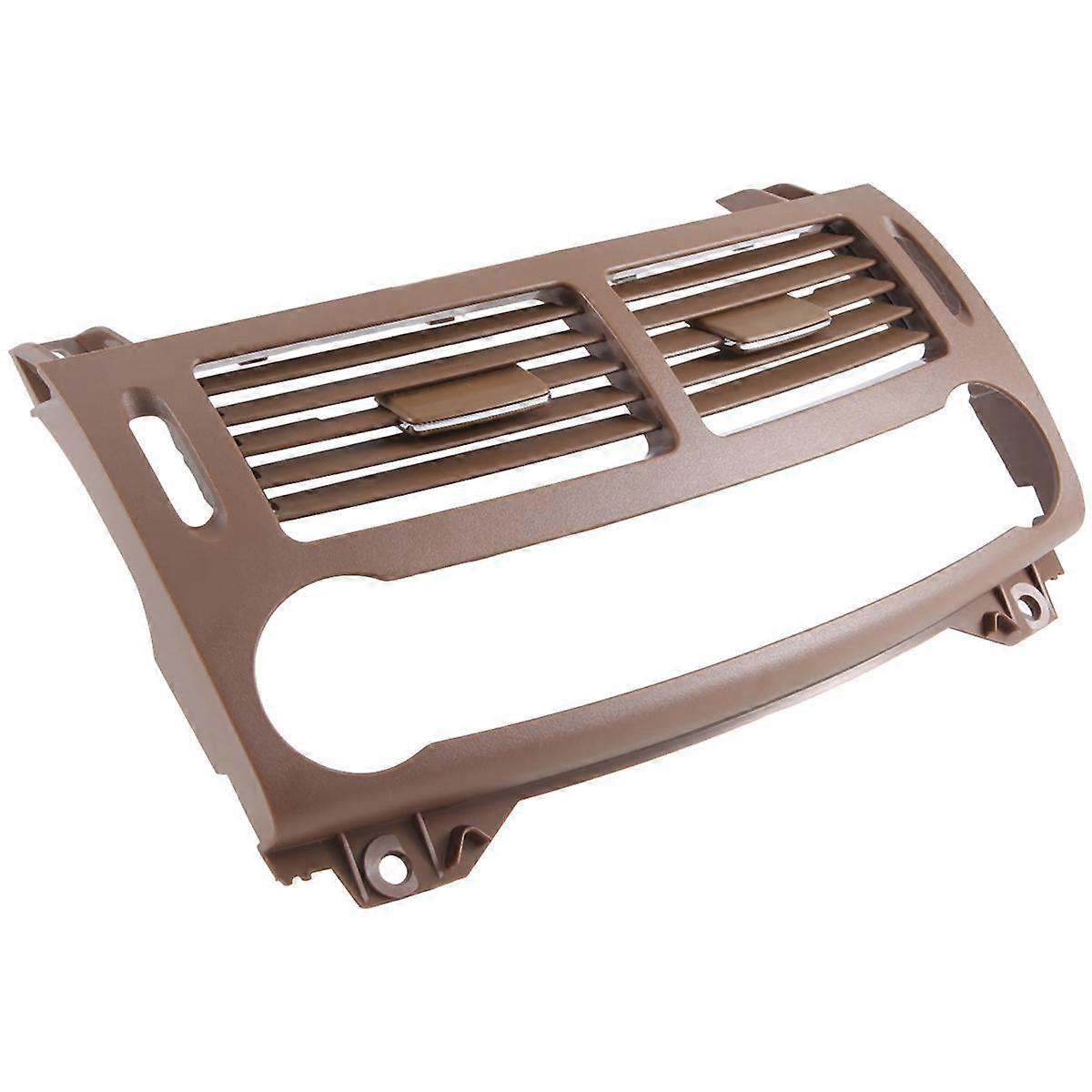 Front Central Air Conditioning Middle AC Vent Outlet Panel Cover for E-Class W211 2003-2008(Dark Yellow)