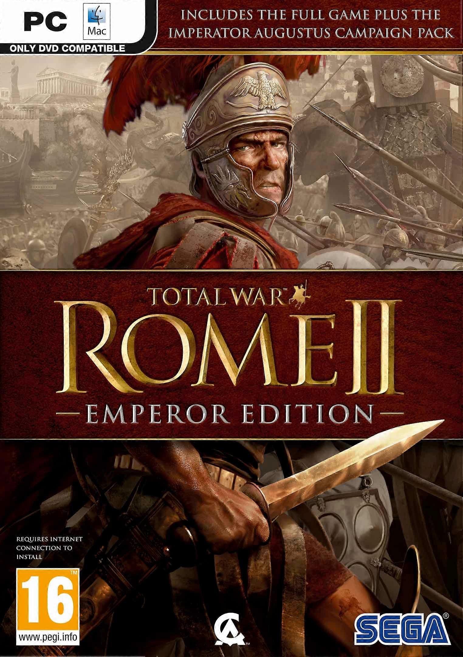 Total War Rome II - Emperors Edition (PC DVD) - New & Sealed