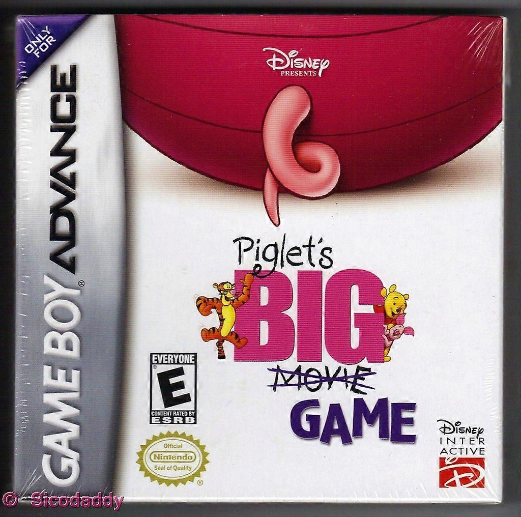 Piglets Big Game  Game -  - PAL - New & Sealed