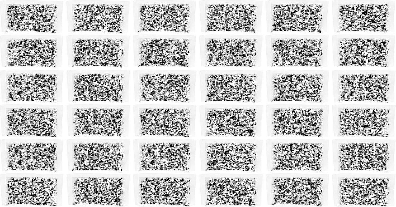 أكياس فلتر مياه بديلة من الفحم النشط متوافقة مع أجهزة تقطير المياه ميجا هوم وغيرها من أجهزة تقطير المياه، عبوة من 36 قطعة