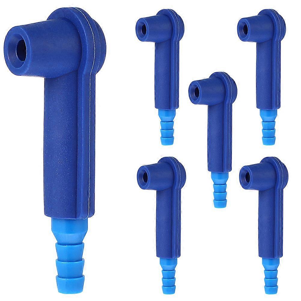 6pcs Brake Fluid Changer Brake Fluid Exchange Adapter Brake Oil Changer Connector