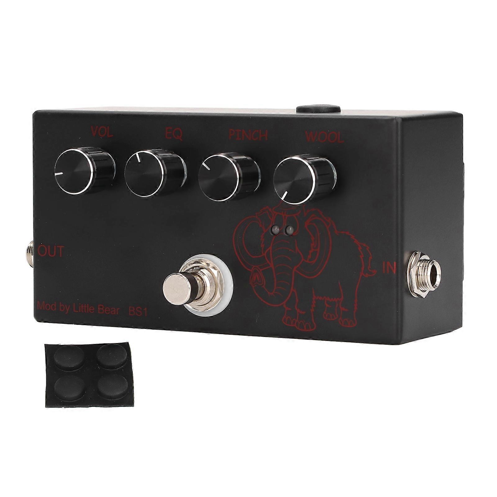 Guitar Effect Pedal Bypass Function Stable Powerful Performance for Bass Electric Guitar DC9?12V