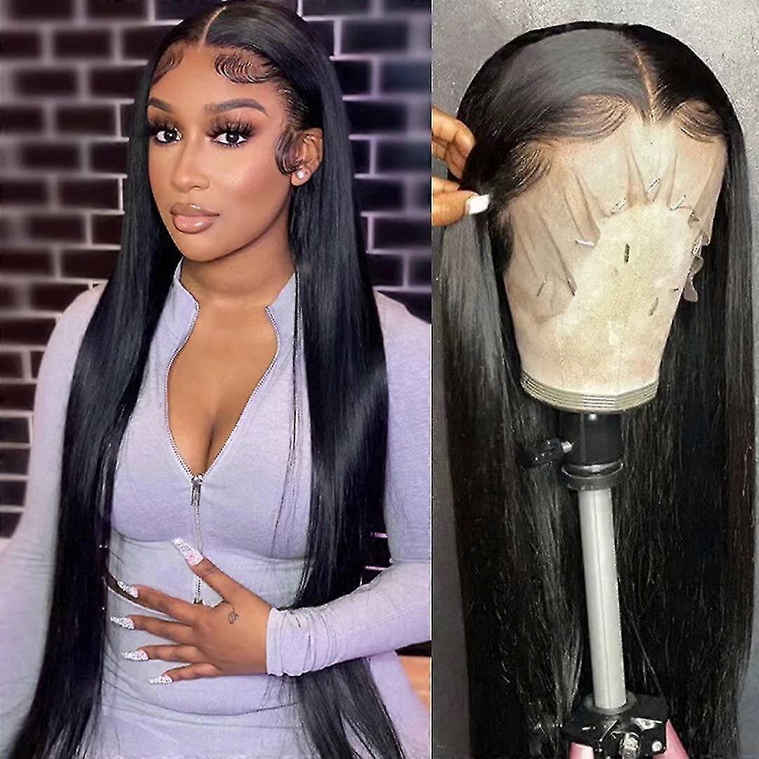transparent hd lace front wig 18"