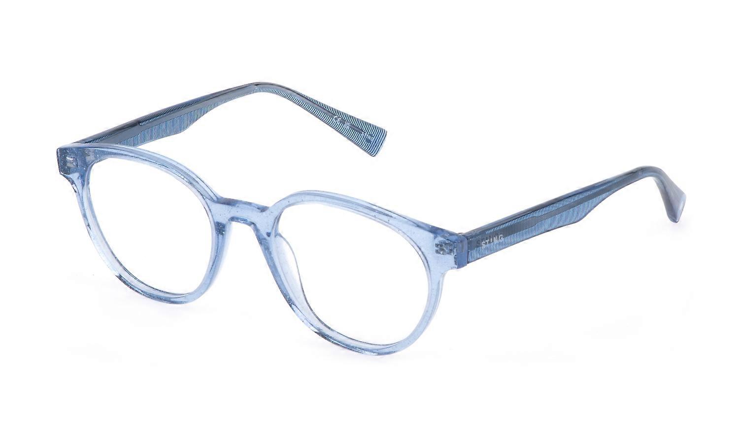 Eyewear Frames Sting VSJ714 0GFH CELESTE SFUMATO GLITTERY 47/18/130 Junior