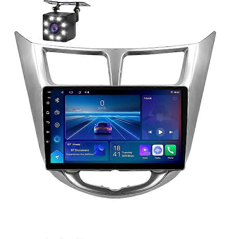 Car Radio Android For Hyundai Solaris Verna Accent 1 2010-2016 Multimedia Player Stereo GPS