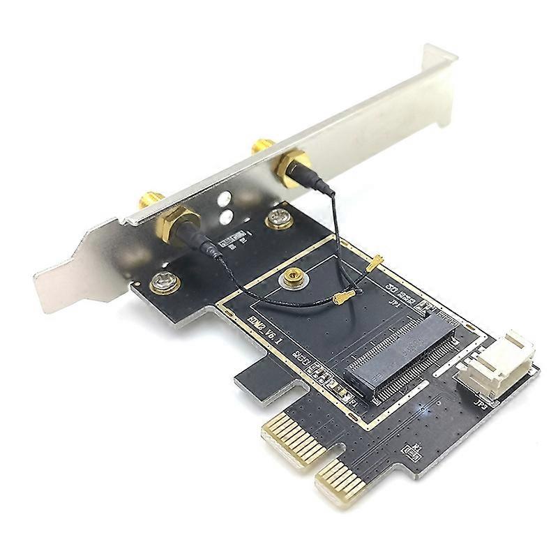 M.2 NGFF Naar Mini PCI-E Adapter – Voor WiFi/BT Netwerkkaarten, Compatible Met 8260AC, 7260AC E.a.