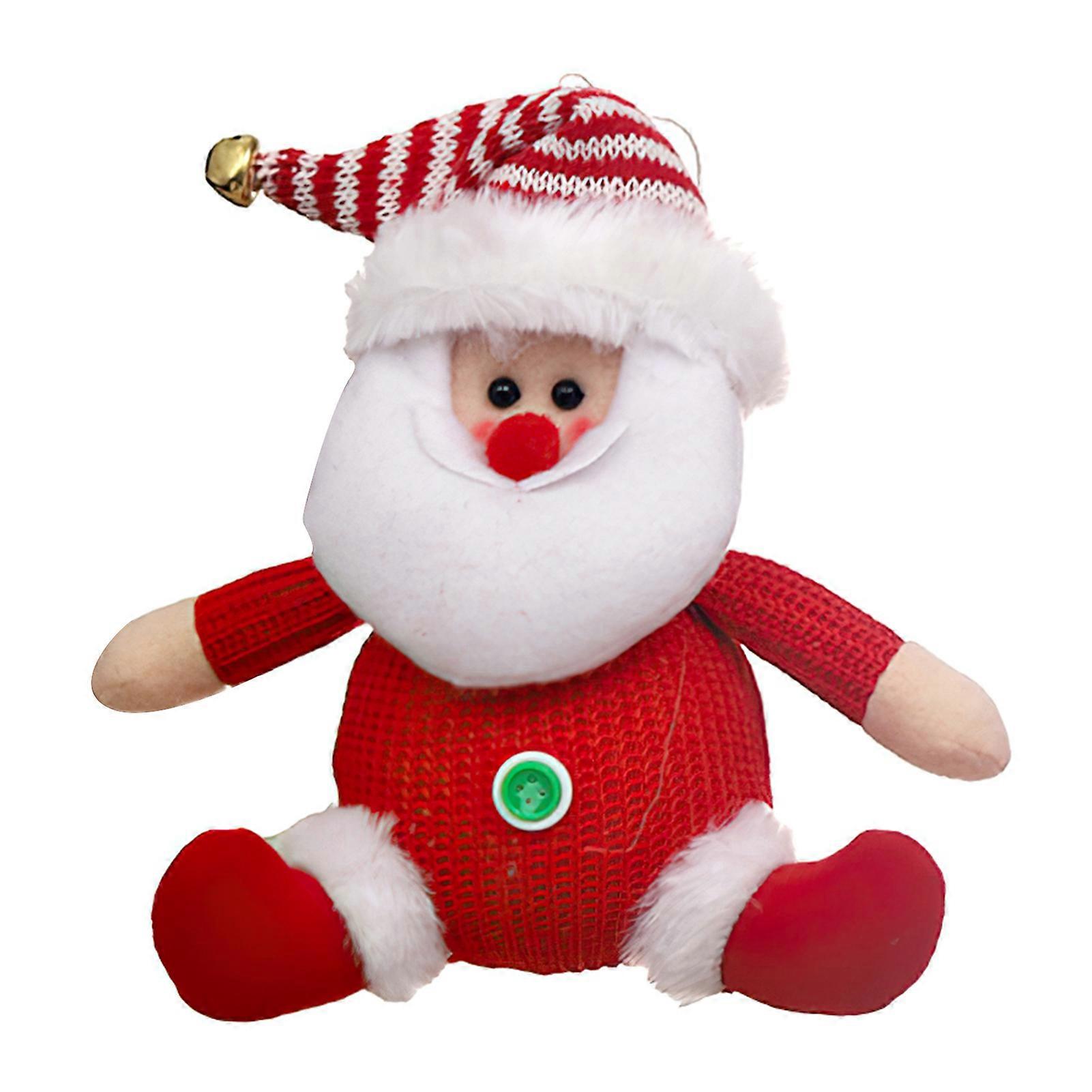 Elks/Snowman/Old Men Christmas Tree Ornament Multi-Function Xmas Party Decor for Bedroom Decor