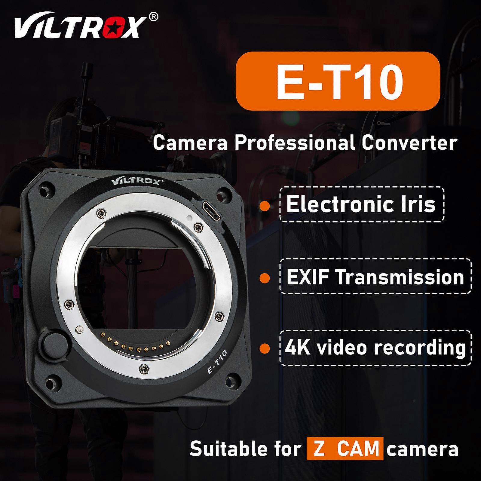 E-T10 Z-CAM Halka Adaptörü Lens untuk Sony E-Mount Lens untuk Z CAM E2-M4 E2-S6 E2-F6 E2-F8 Lensa Kamera