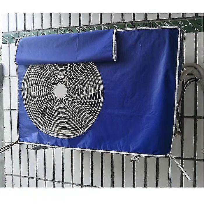Air Conditioner Outdoor Unit Protective Cover Silver