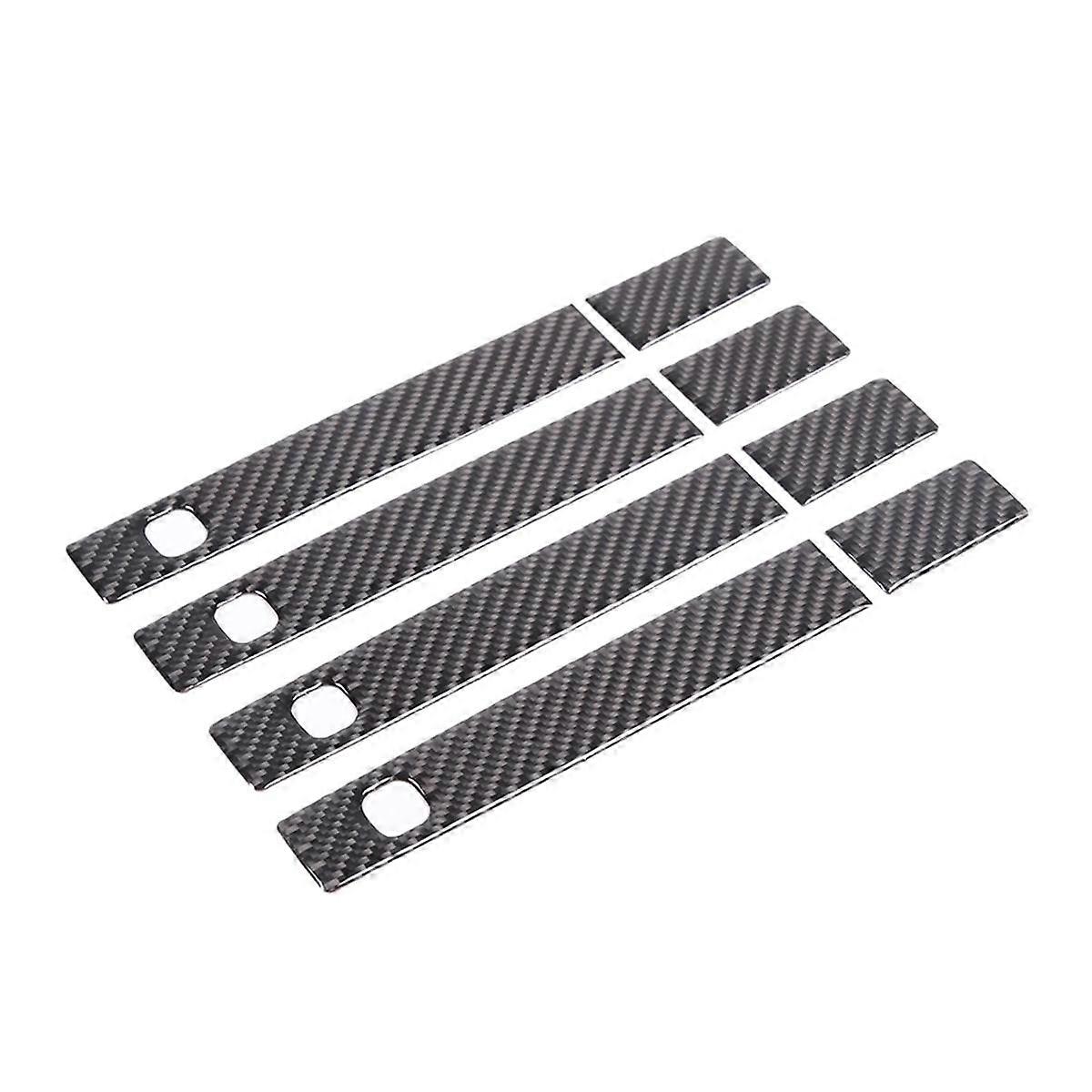 Carbon Fiber for 110 130 2020-2024 Car Exterior Door Handle Cover Trim Accessories