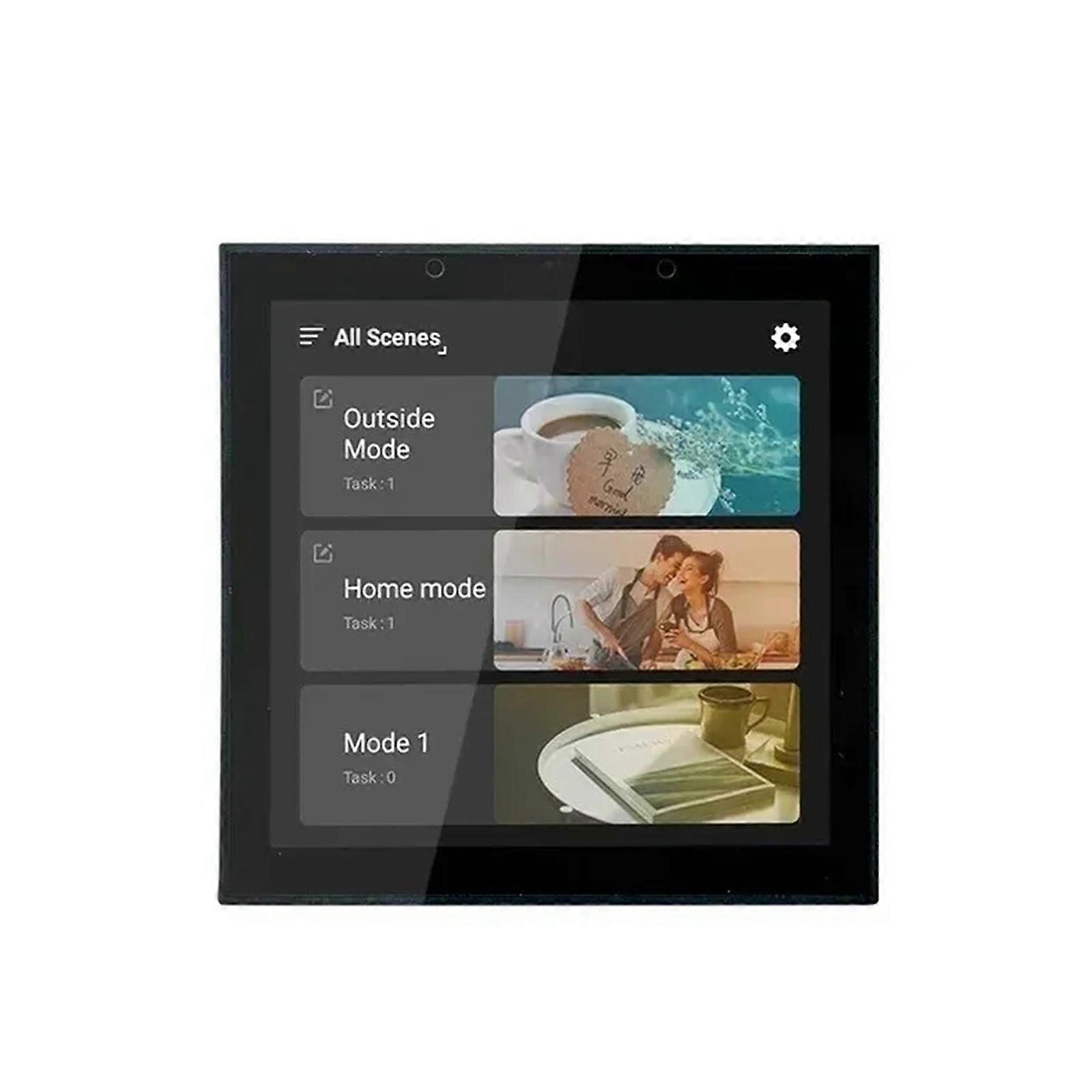 Android 8.1 WiFi Bluetooth Väggförstärkare - 4" Pekskärm, 220W/415W Utgång, Hemmabio Stereo