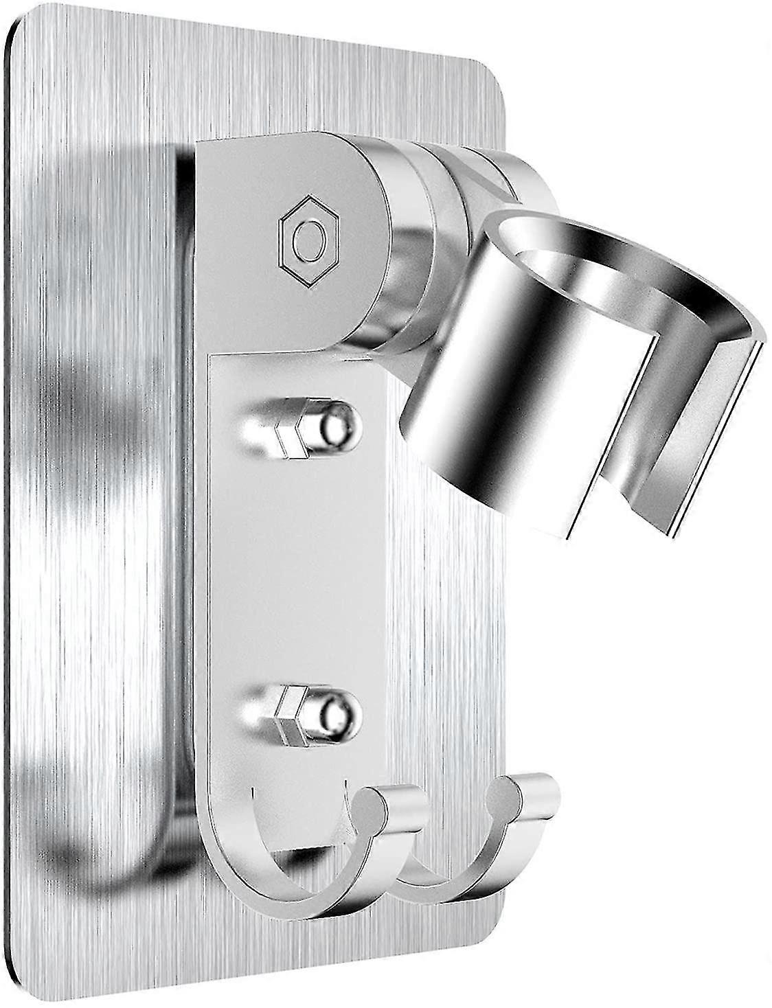 Shower Bracket, Shower Bracket, No Need To Drill Holes To Install Strong Glue With Holes For Screw Mounting, The Bracket Can Be Adjusted 90 Degrees, S