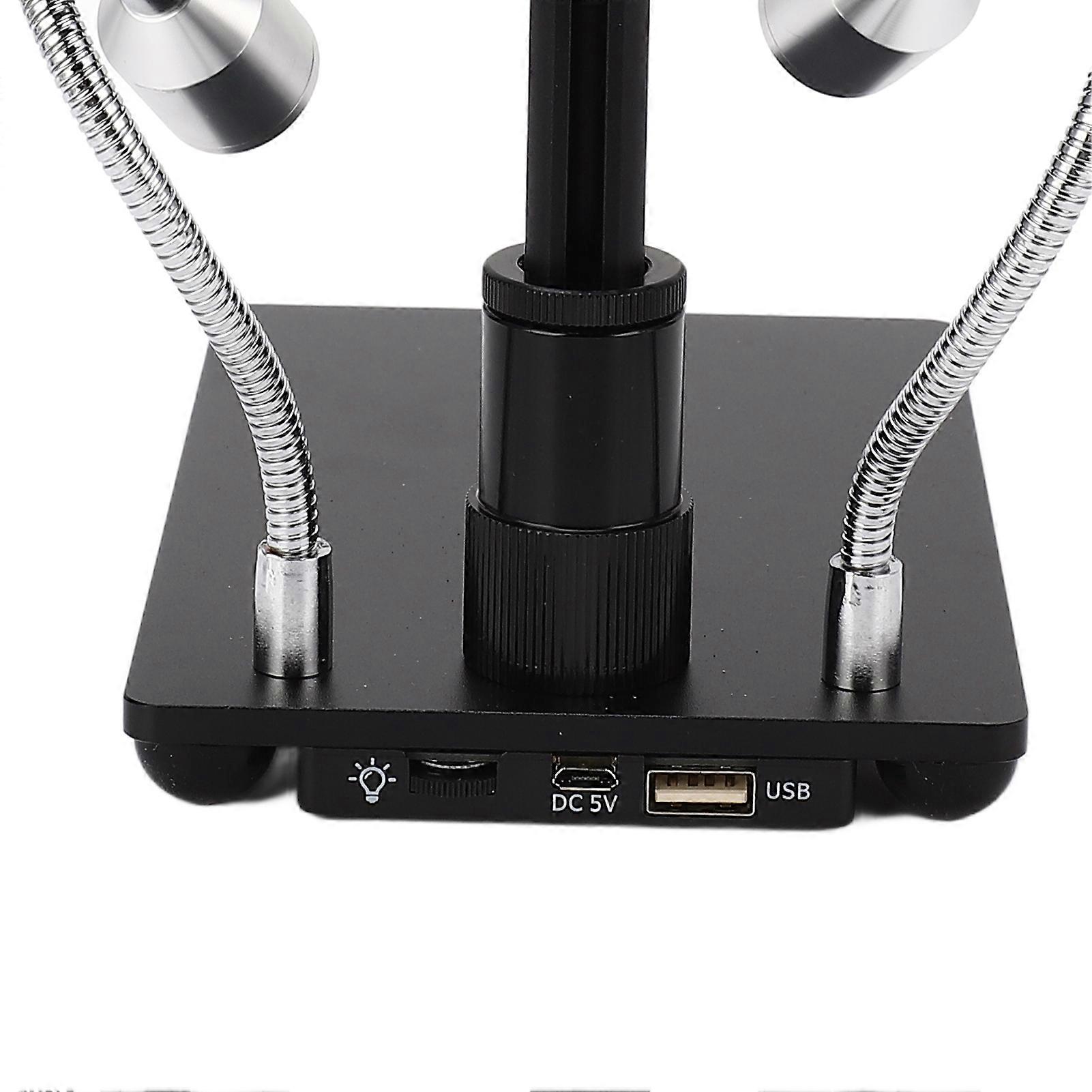 4K Industrial Microscope Camera with 150X C Mount Lens USB Output for PCB Repair Soldering 100 to 240VAC UK Plug