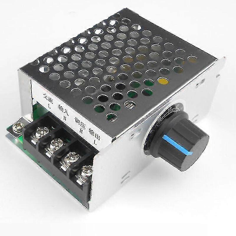 Ac 220v Single Phase Motor Speed Controller, Fan Motor Speed Control Switch, Temperature Control Thyristor Voltage Dimmer And Regulator