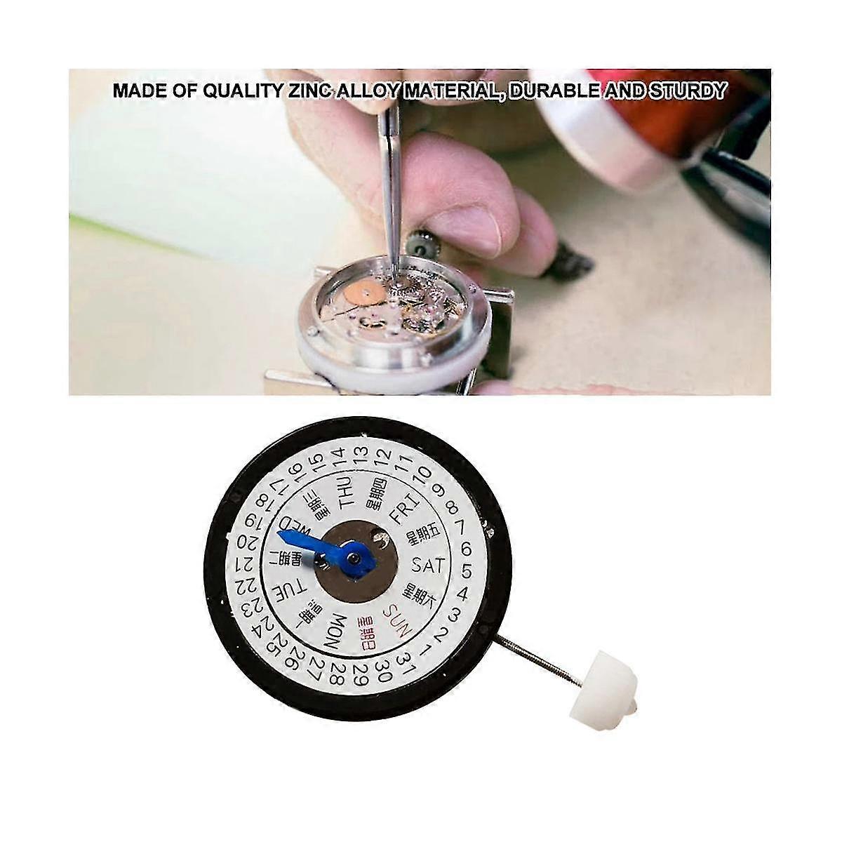 Nh36/nh36a Watch Movement 3- Double High- Automatic Mechanical Movement Rep