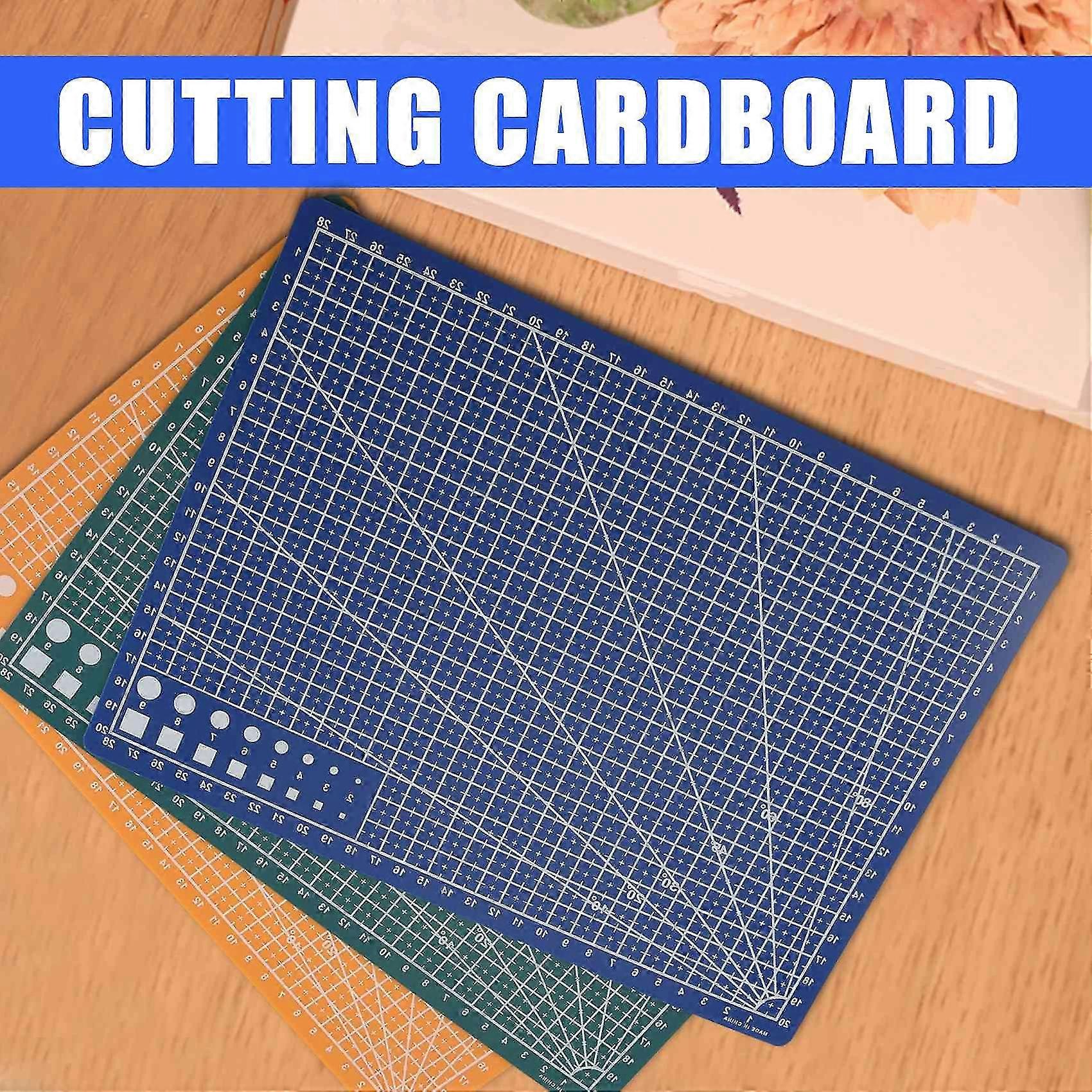 3pcs A4 Cutting Mat Pad Patchwork Cut Pad Patchwork Tools Diy Tool Cutting Board Double-sided Self