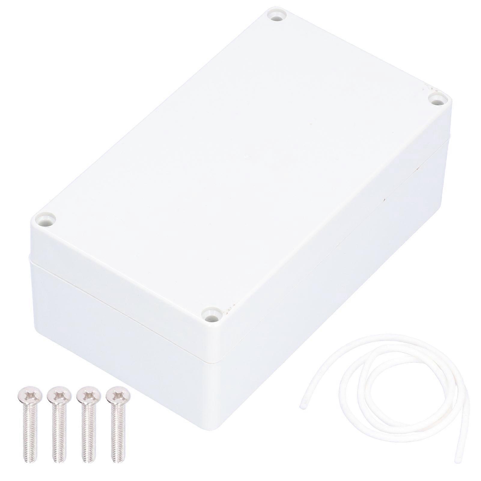 接线盒塑料防水工具电力布线电子仪器箱200x120x75mm