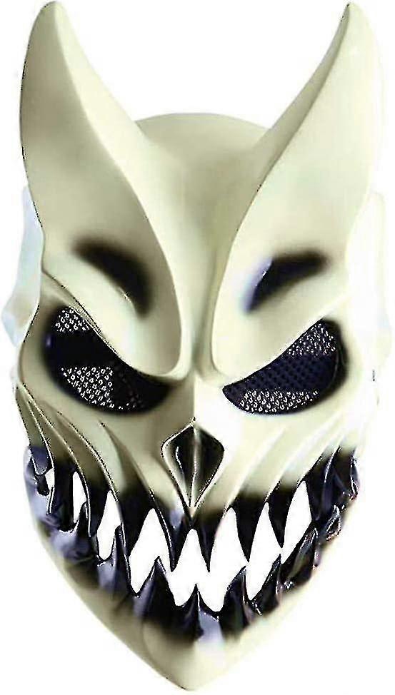 Slaughter To Prevail Demon Mask - Halloween Prop Party Mask With Movable Mouth