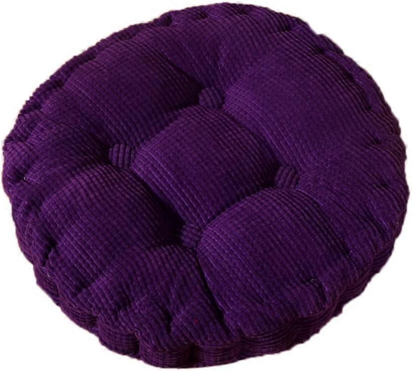 Rund stolsdyna för hem, kök, lila