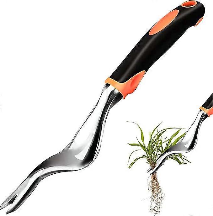 Length: 29 cmManual Weeder, Root Puller, Weed Puller, Weeding Tool, Weed Puller, Weeder, Remove Weeds, with Rubber Handle Tool