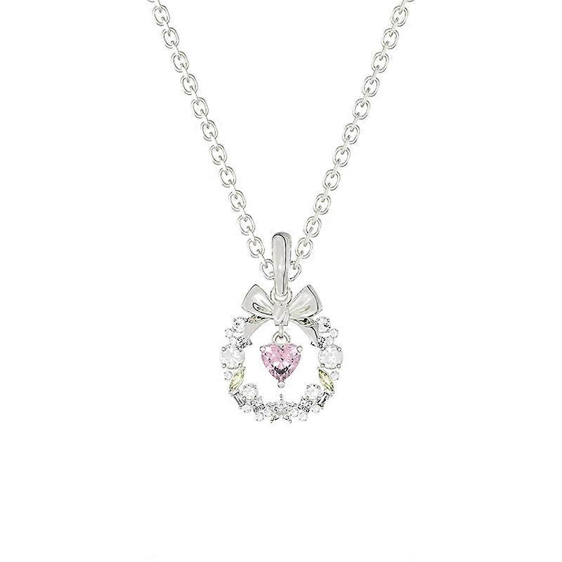 Crystal Bow Necklace