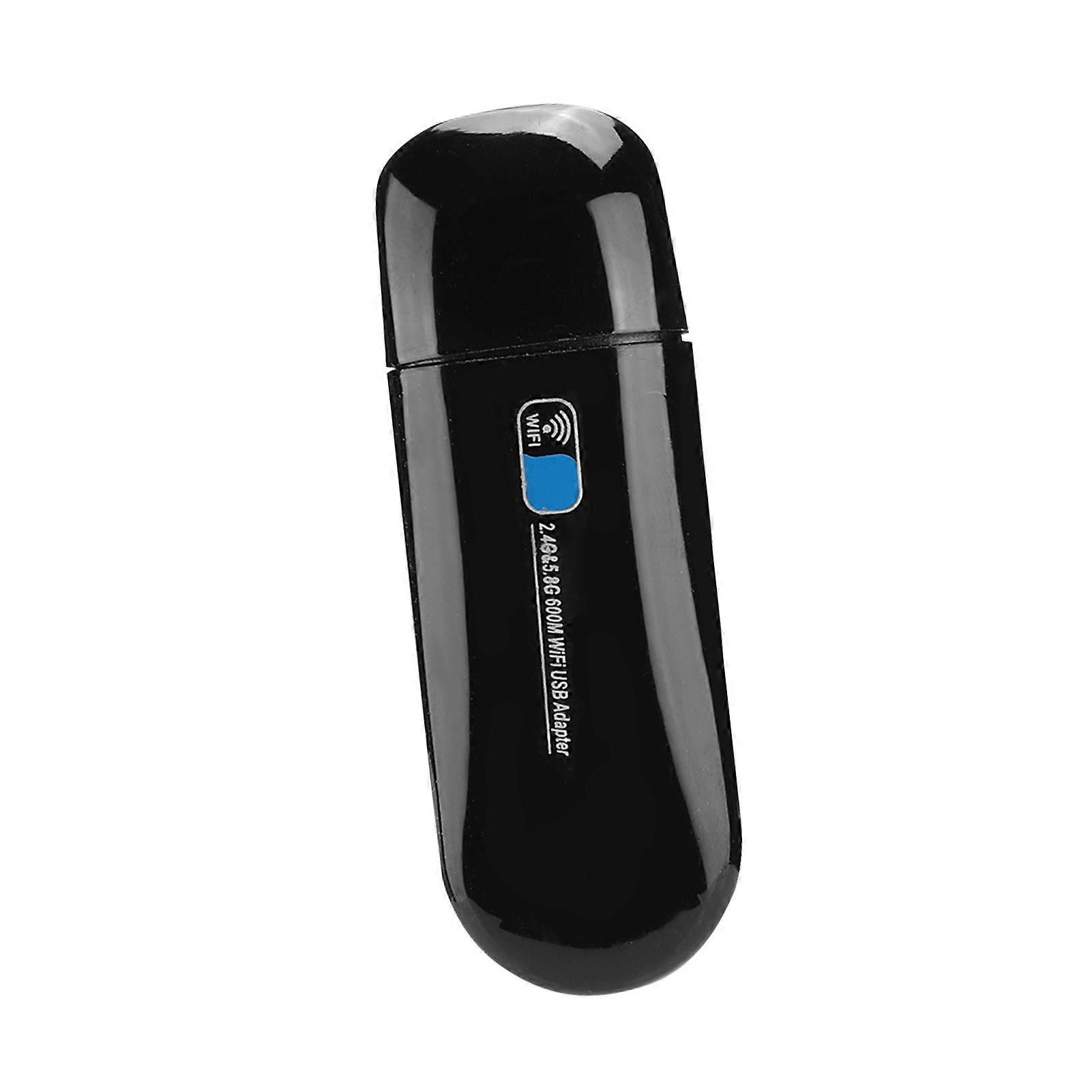 W67S Carte réseau USB Adaptateur WIFI sans fil compatible avec Bluetooth 4.0 pour la connexion à l’ordinateur
