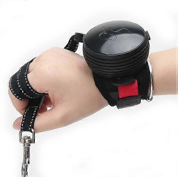 MIMIGO Retractable dog leash extendable Automatic, Reflective Nylon pet Leash, Wrist Pull Rope with Light Ideal, Suitable for Hiking, for Small Medium