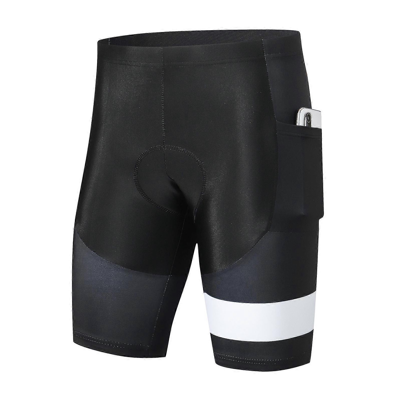 מכנסי רכיבה לגברים עם ריפוד מושב, נושמים, מתייבשים במהירות ועמידים בפני זעזועים