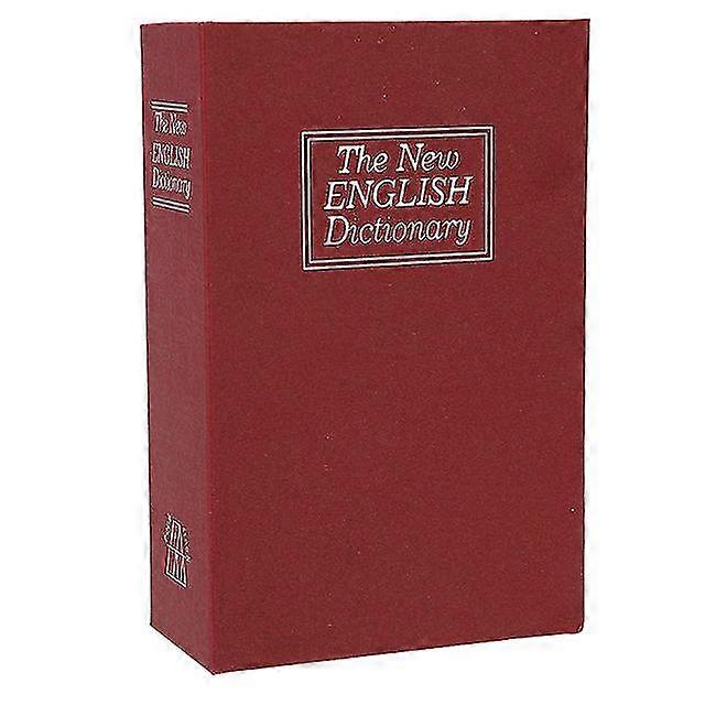 kid gift dictionary mini safe box book hidden secret security safe key lock money jewellery certificate storage password locker