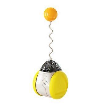Giocattolo interattivo intelligente per gatti colorato LED palla sonora autotrasmissibile con palla rotonda Giocattolo a sfera per gattino con ricarica USB