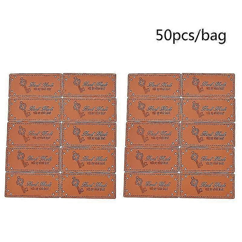 Käsintehdyt nahkalaput rei'illä Diy Käsintehdyt vaatehatut Laukut Asusteet