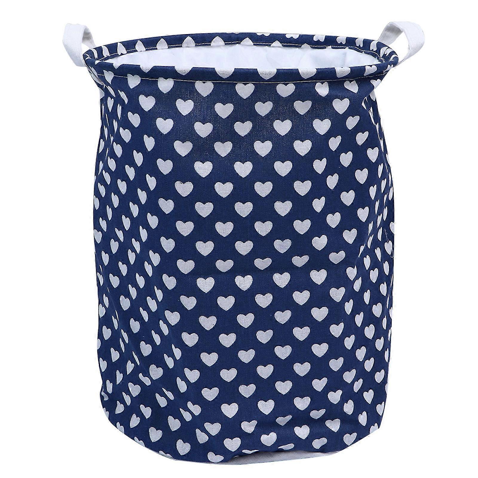 1pc Foldable Laundry Basket Portable Drawstring Bucket Clothing Organizer